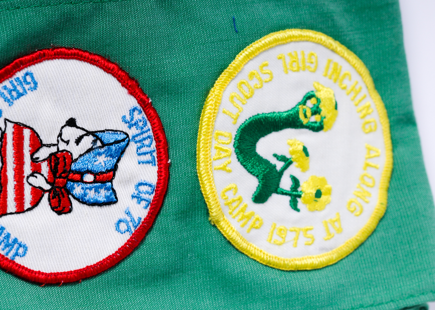 View Master and Girl Scout Sash