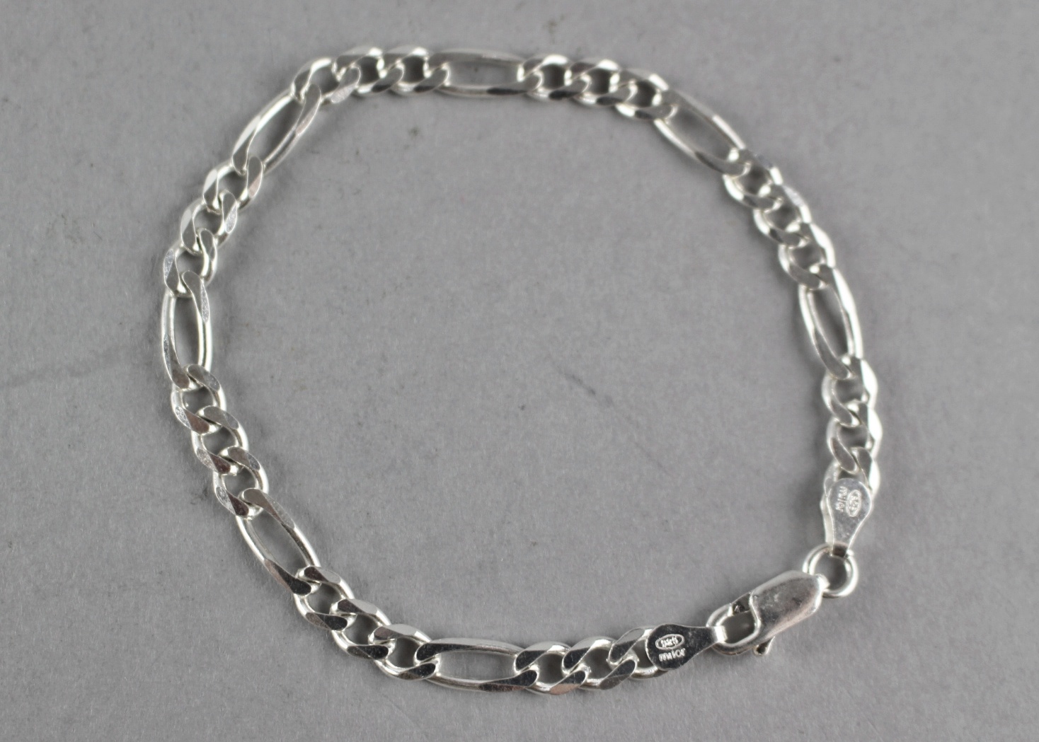 Italian Sterling Silver Cable Chain Bracelet