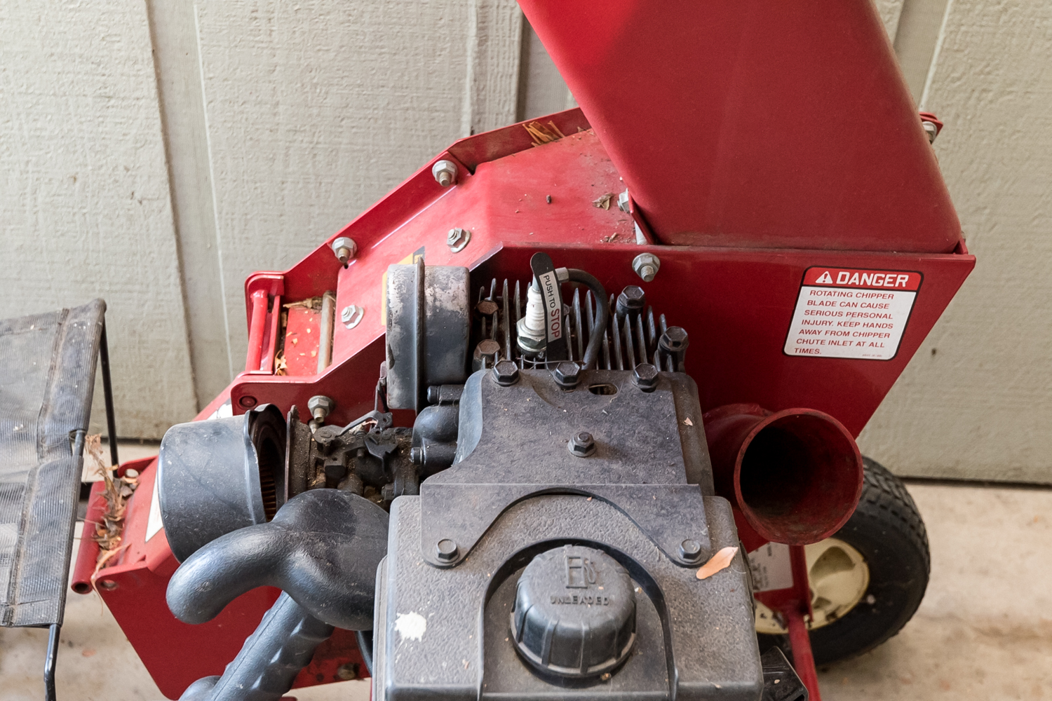 Troy-Bilt Junior Tomahawk 2-in-1 Chipper/Shredder