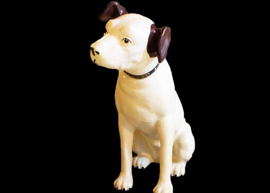 Official RCA Company "Nipper" Dog Lobby Statue