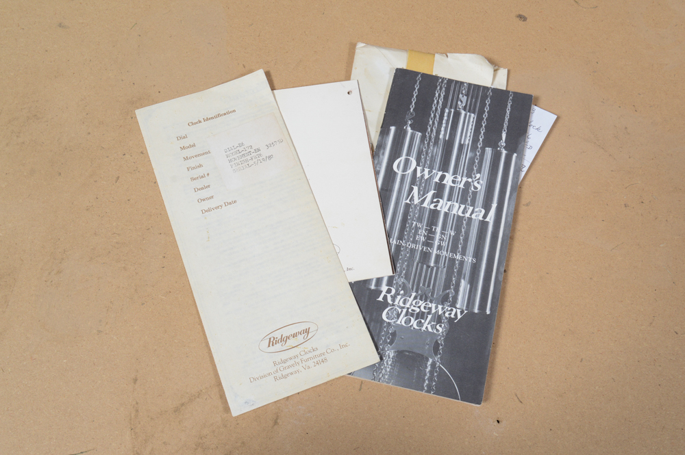 Tempus Fugit Grandfather Clock