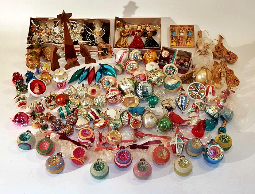 Mid Century Atomic Christmas Ornaments