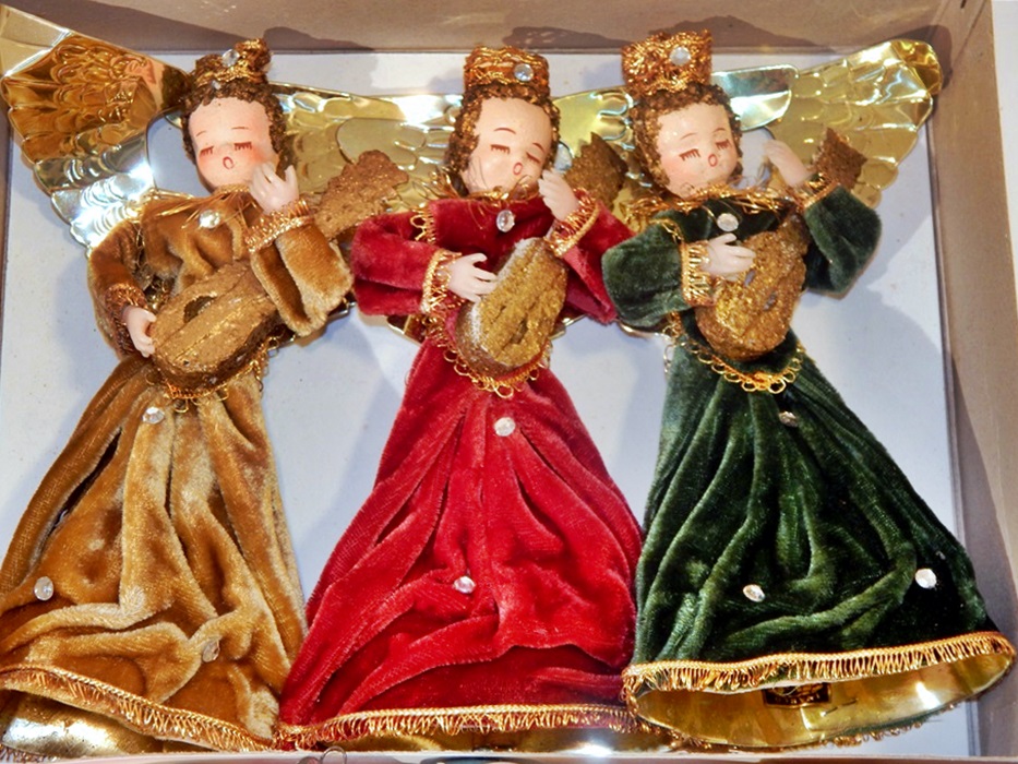 Mid Century Atomic Christmas Ornaments