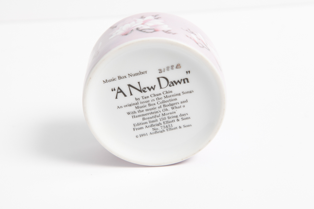 Decorative Lenox Fine Porcelain Music Boxes