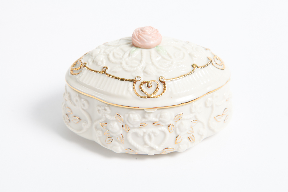 Decorative Lenox Fine Porcelain Music Boxes