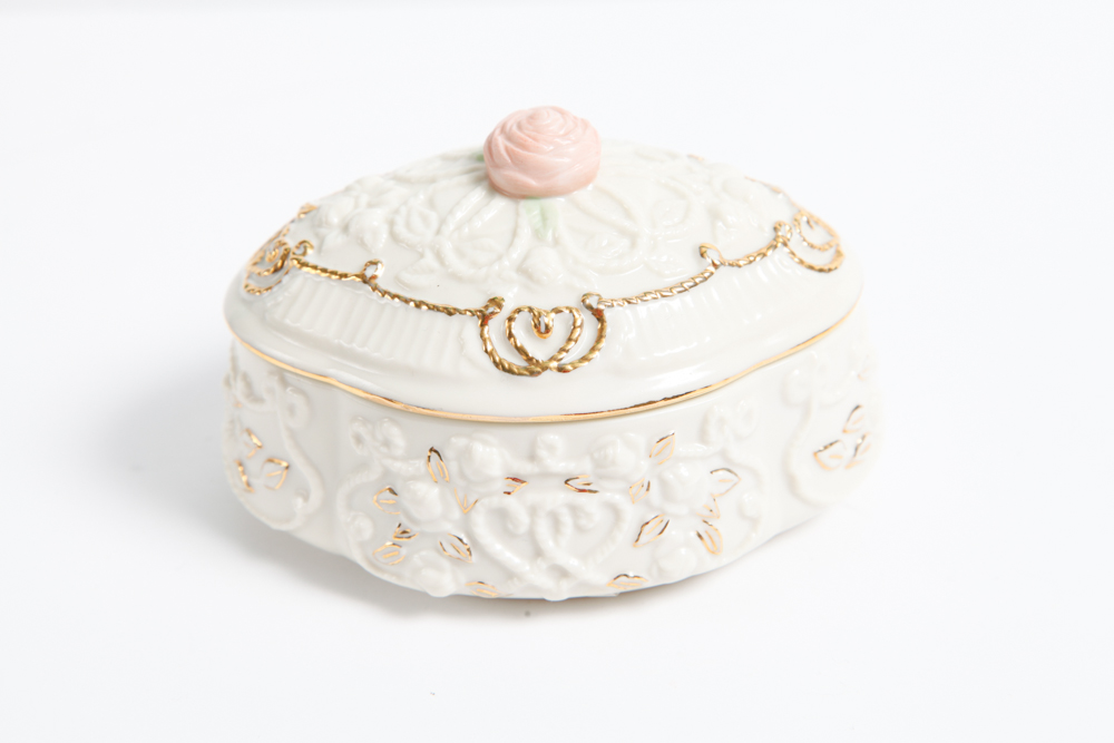 Decorative Lenox Fine Porcelain Music Boxes