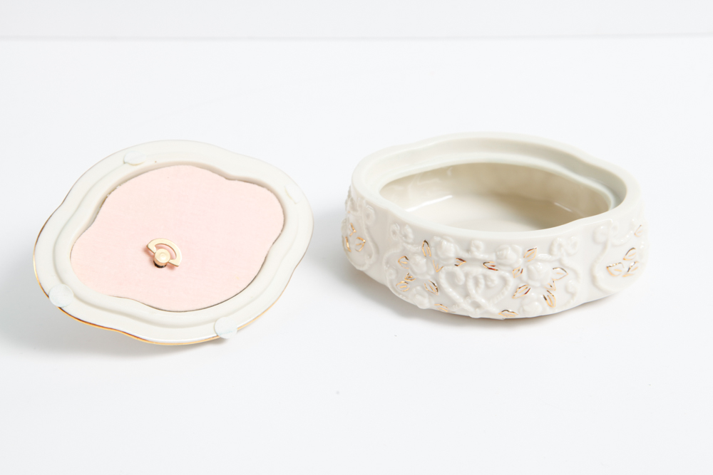 Decorative Lenox Fine Porcelain Music Boxes