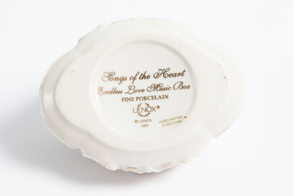 Decorative Lenox Fine Porcelain Music Boxes