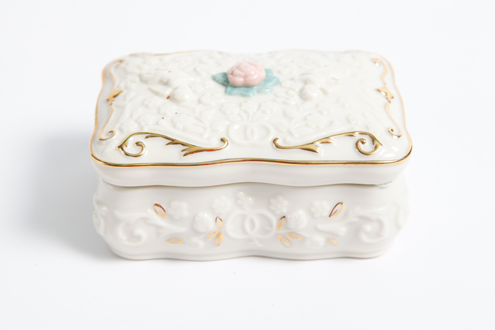 Decorative Lenox Fine Porcelain Music Boxes
