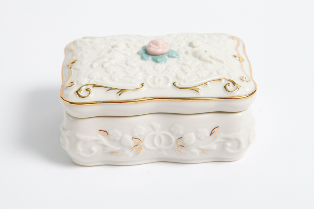 Decorative Lenox Fine Porcelain Music Boxes