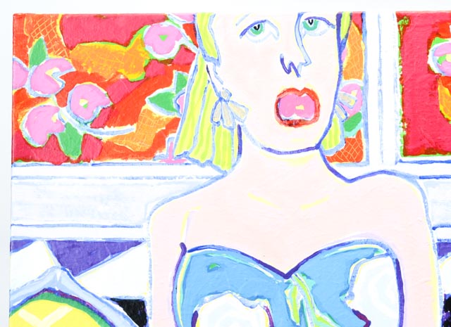 "High C" Original Acrylic on Canvas by Sara Wellington Dodge