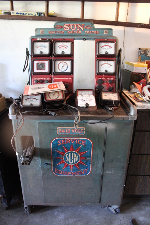 Vintage Sun Master Motor Tester