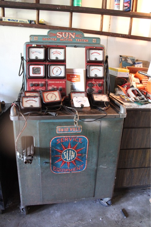 Vintage Sun Master Motor Tester