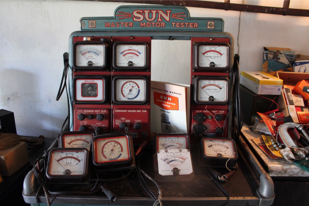 Vintage Sun Master Motor Tester