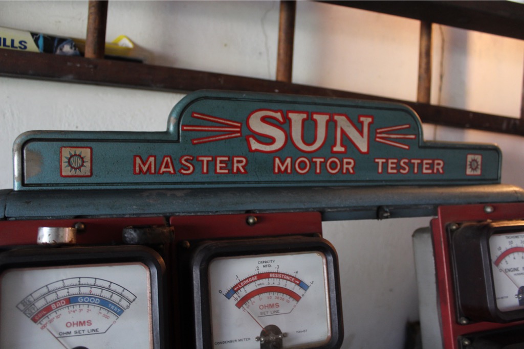Vintage Sun Master Motor Tester