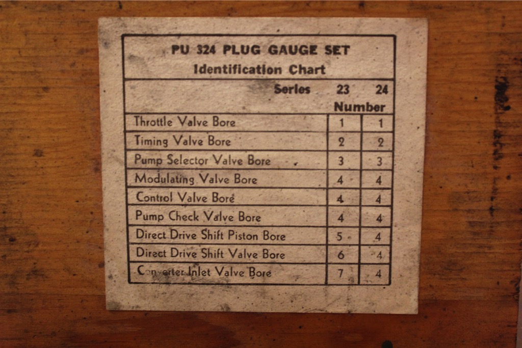 Packard Ultramatic Transmission Repair Tools