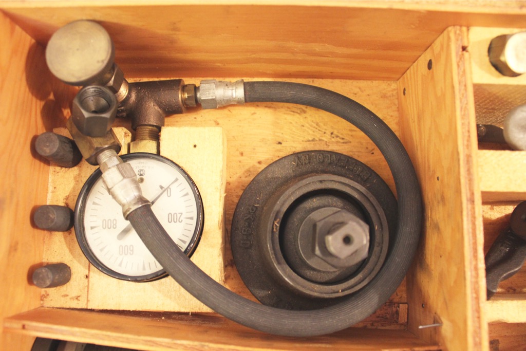Vintage Packard Power Steering Repair and Testing Tools