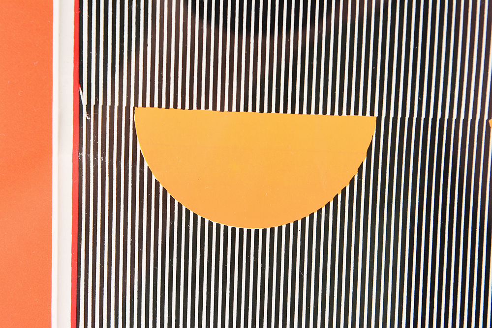 Vintage Chinese Modern Printmakers Exhibition Poster