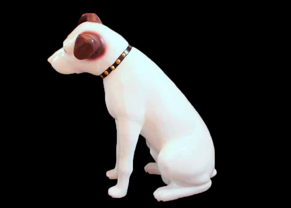 Vintage RCA Nipper Dog Advertising Display Statue