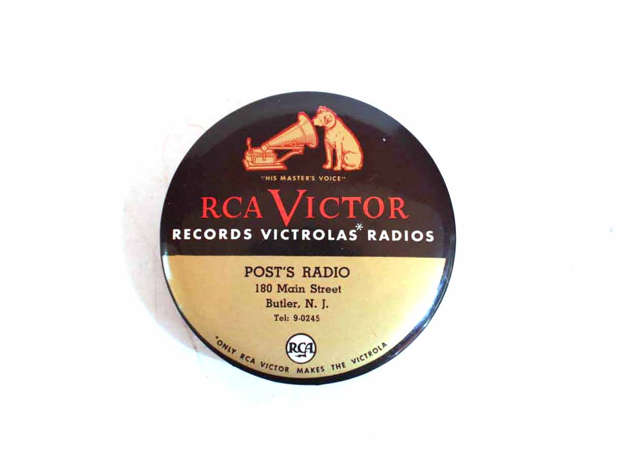 RCA Victor Vintage Nipper "His Master's Voice" Felt Record Duster