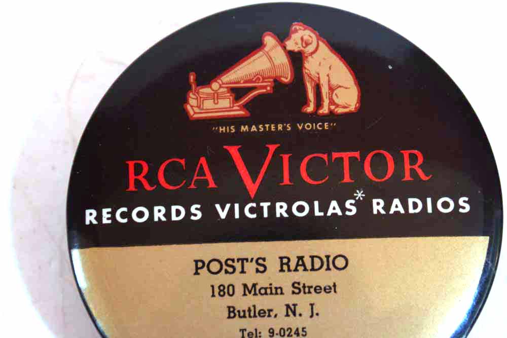 RCA Victor Vintage Nipper "His Master's Voice" Felt Record Duster