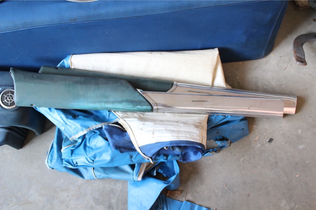 Original Upholstery and Parts For 1955 Packard Caribbean