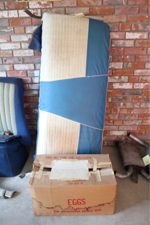 Original Upholstery and Parts For 1955 Packard Caribbean