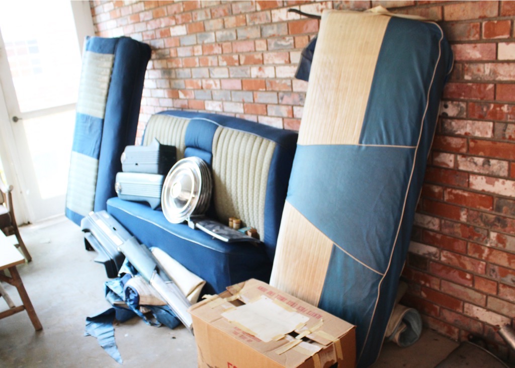 Original Upholstery and Parts For 1955 Packard Caribbean