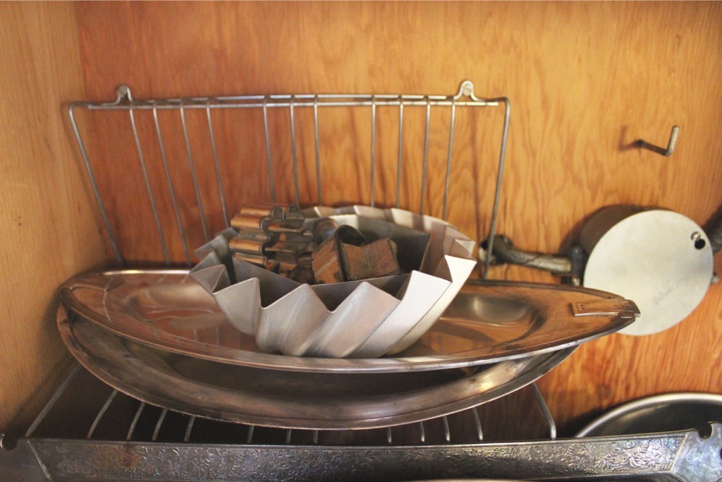 Large Collection of Vintage Silver Plate Items and Cookware