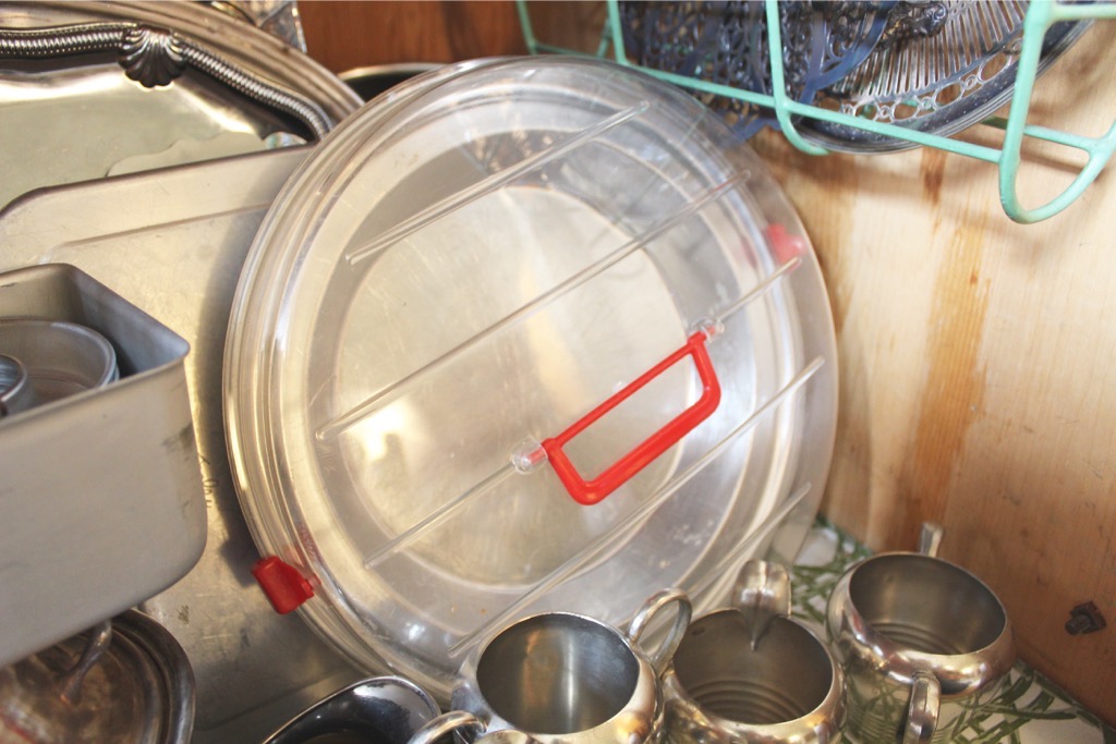 Large Collection of Vintage Silver Plate Items and Cookware