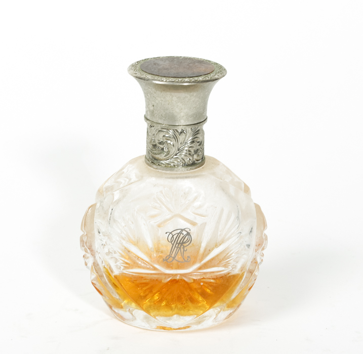 Collection of Vintage Ralph Lauren Perfume Bottle and Jar