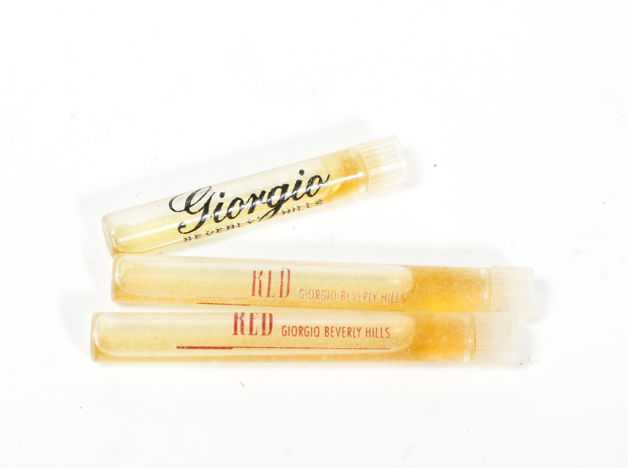 Collection of Vintage Ralph Lauren Perfume Bottle and Jar