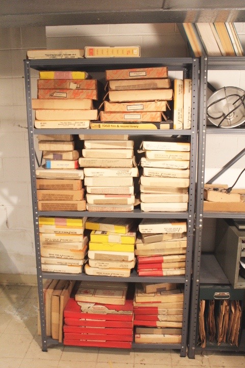 Group of Vintage Auto Industry Film Reel and Record Sets