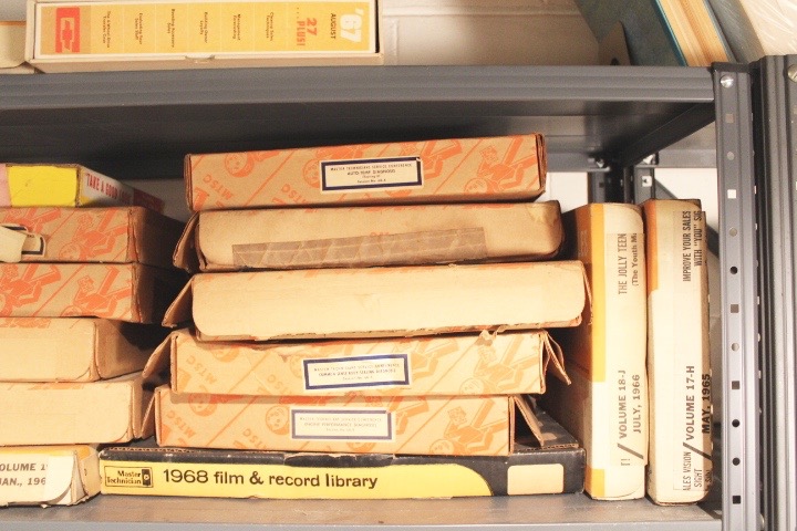 Group of Vintage Auto Industry Film Reel and Record Sets