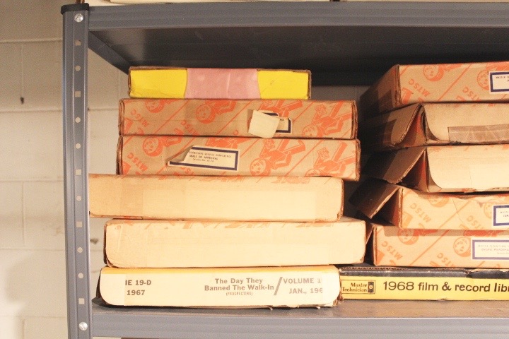 Group of Vintage Auto Industry Film Reel and Record Sets