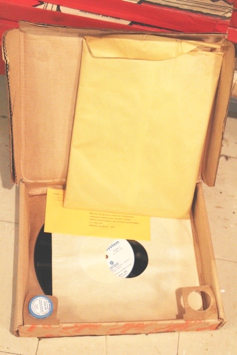 Group of Vintage Auto Industry Film Reel and Record Sets