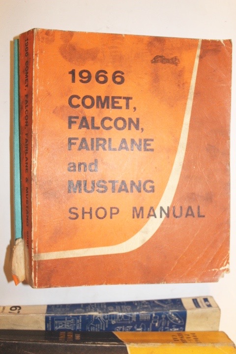 Group of Five Vintage Car Manuals