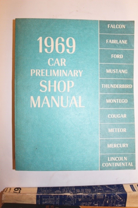 Group of Five Vintage Car Manuals