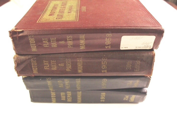 Group of Four Vintage Auto Repair Manuals