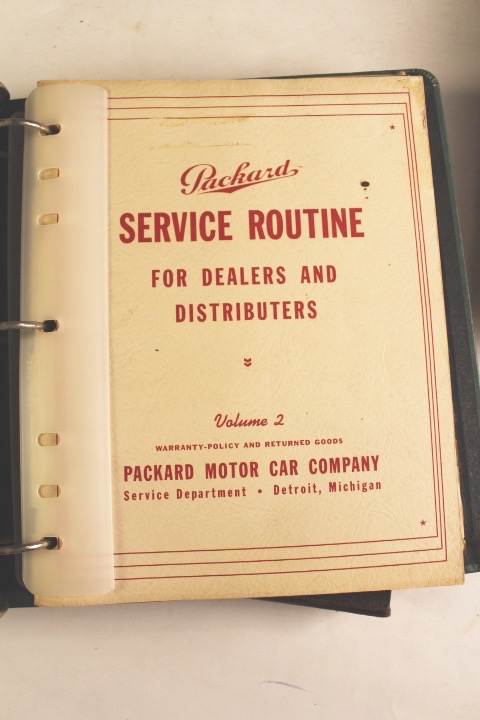 Group of Four Vintage Packard Service Manuals