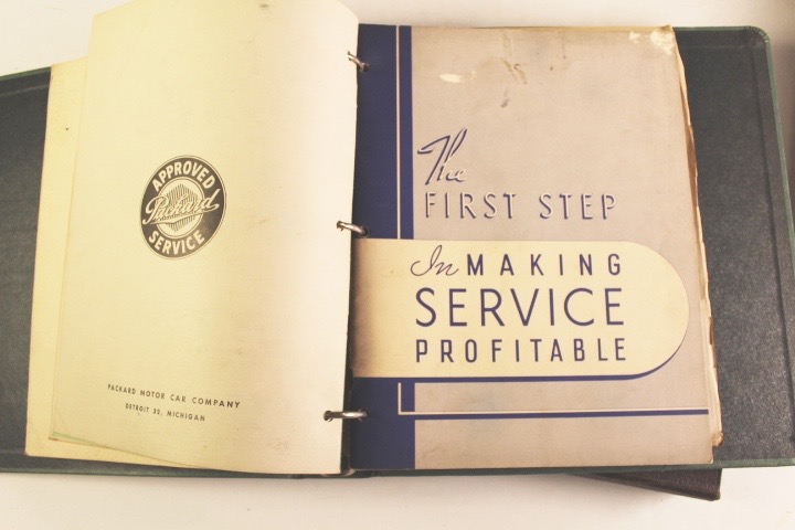 Group of Four Vintage Packard Service Manuals