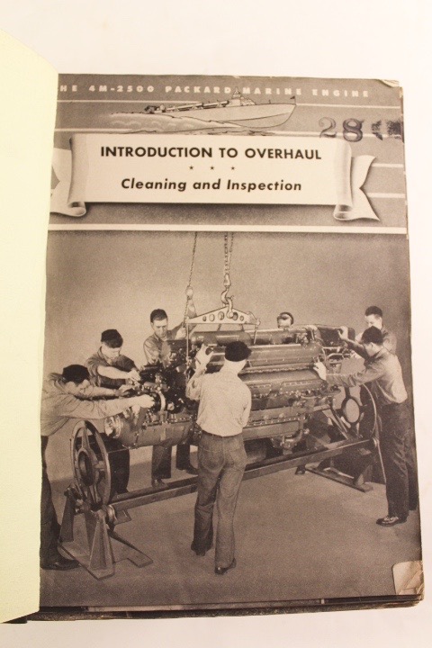Group of Five Vintage Packard Service Manuals