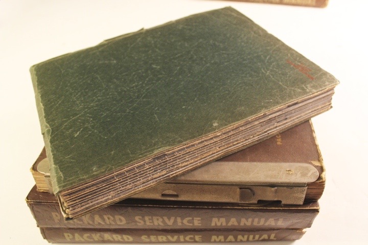 Group of Five Vintage Packard Service Manuals
