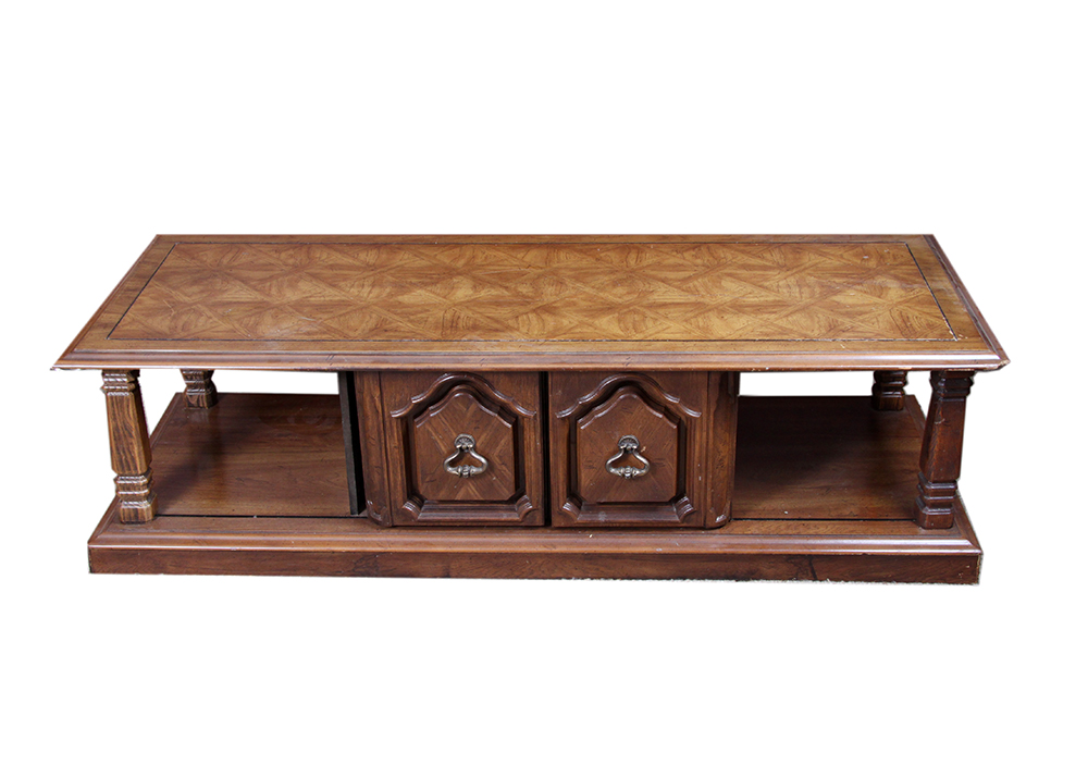 Vintage 70's Wood Coffee Table