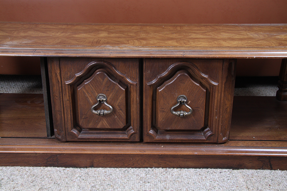 Vintage 70's Wood Coffee Table