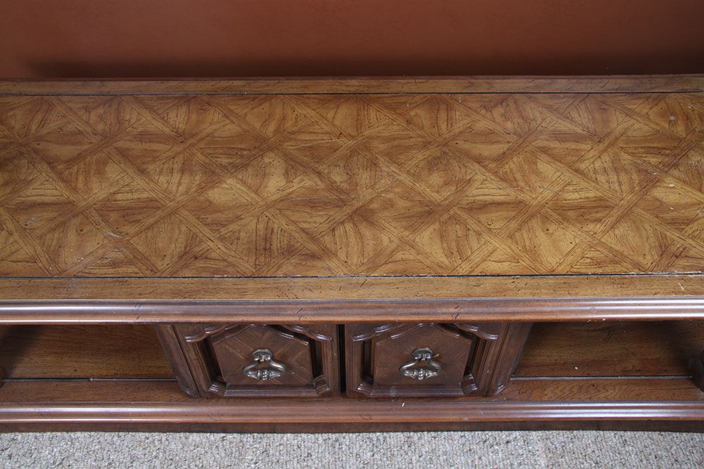 Vintage 70's Wood Coffee Table