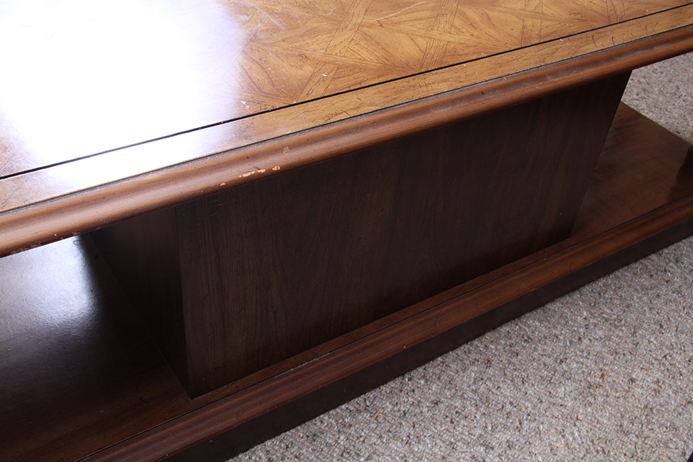 Vintage 70's Wood Coffee Table