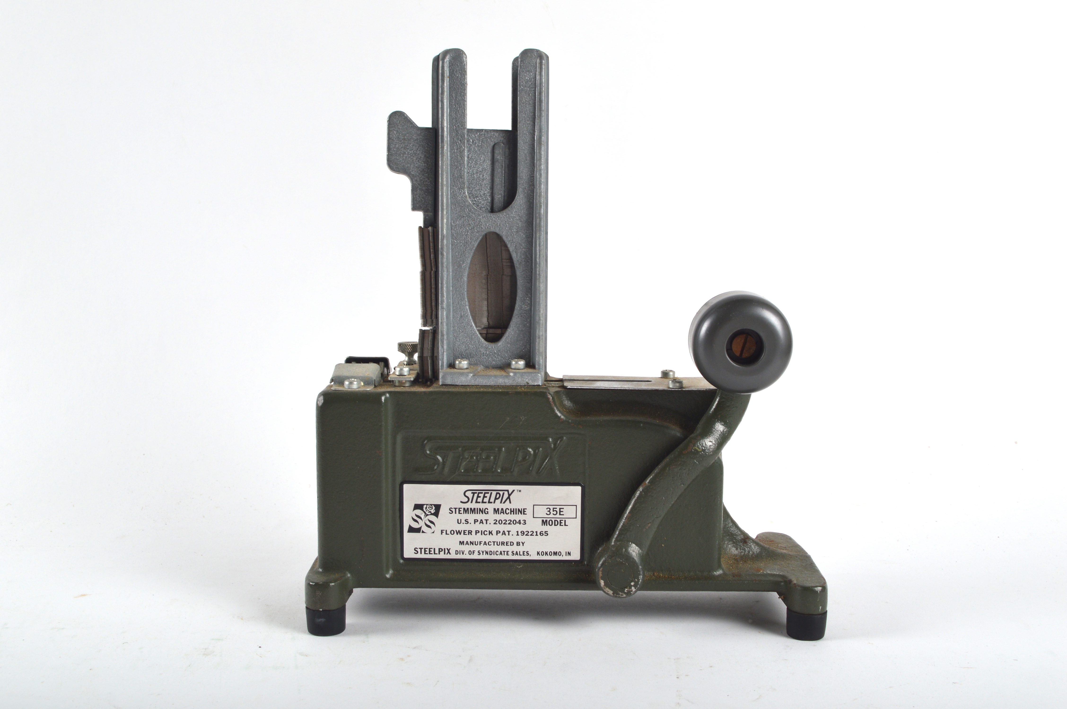 Vintage Steelpix Stemming Machine and Accessories