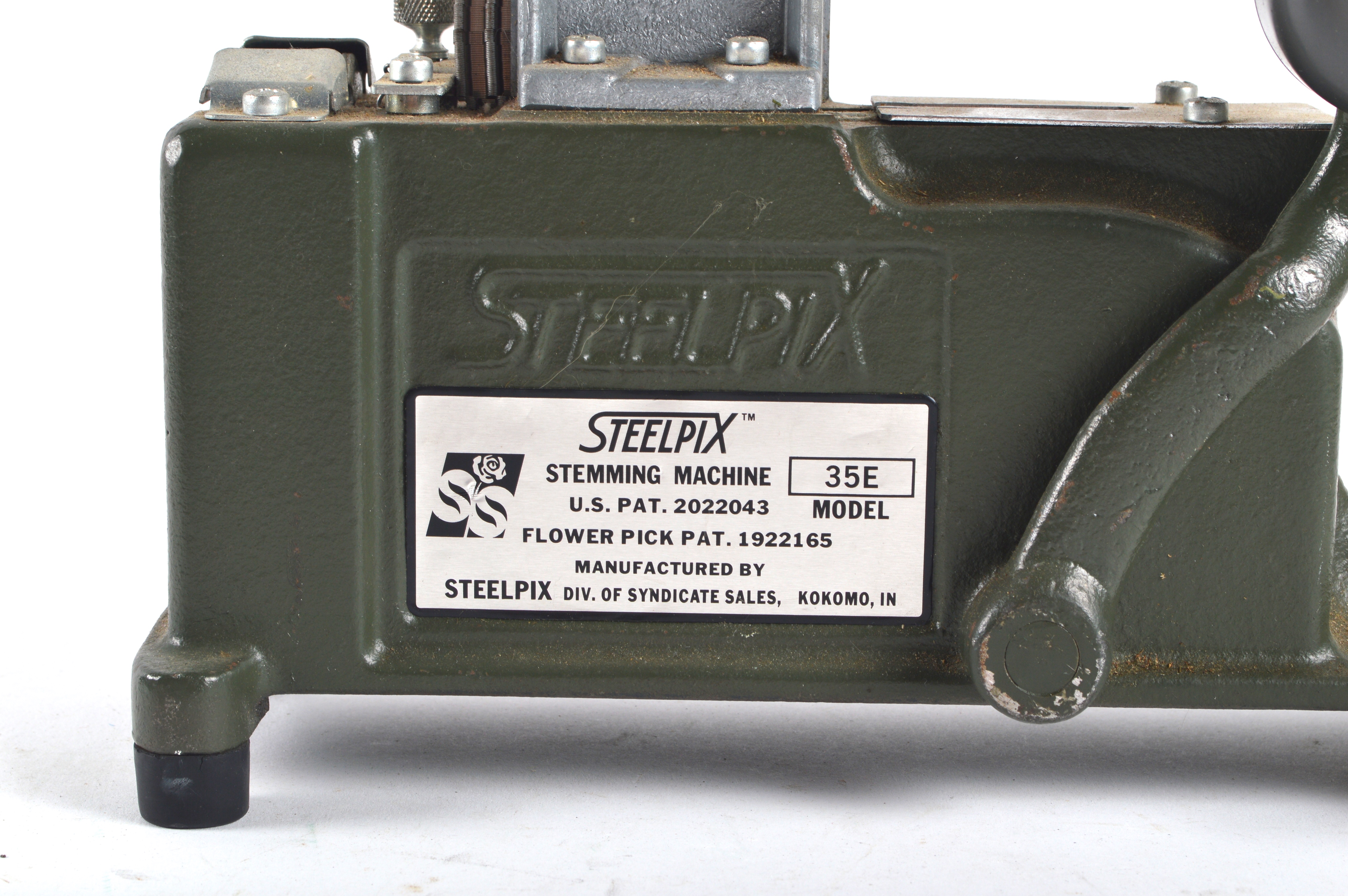 Vintage Steelpix Stemming Machine and Accessories