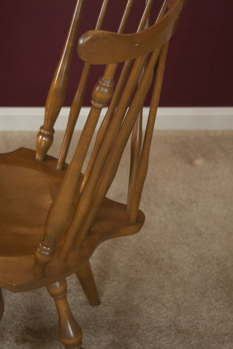Vintage Maple Dining Room Table and Chairs